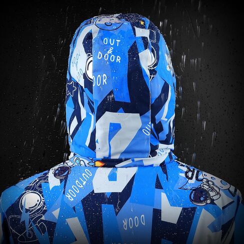 سترة تزلج مضادة للماء للأولاد معطف شتوي دافئ للثلج سترات صوفية للأطفال للتزلج على الجليد معاطف سميكة مقاومة للرياح in Kuwait