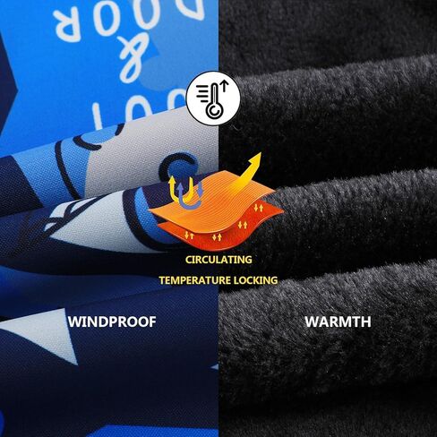 سترة تزلج مضادة للماء للأولاد معطف شتوي دافئ للثلج سترات صوفية للأطفال للتزلج على الجليد معاطف سميكة مقاومة للرياح in Kuwait