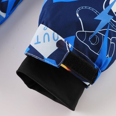 سترة تزلج مضادة للماء للأولاد معطف شتوي دافئ للثلج سترات صوفية للأطفال للتزلج على الجليد معاطف سميكة مقاومة للرياح in Kuwait