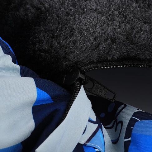 سترة تزلج مضادة للماء للأولاد معطف شتوي دافئ للثلج سترات صوفية للأطفال للتزلج على الجليد معاطف سميكة مقاومة للرياح in Kuwait