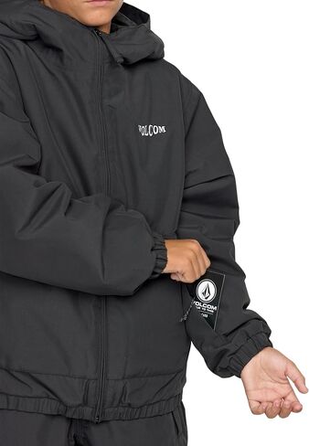 سترة Volcom للأولاد Chaos Fz - سترة ثلجية شبابية مقاومة للماء 10 كيلو مع تقنية Grow-tech وZip Tech® in Saudi Arabia