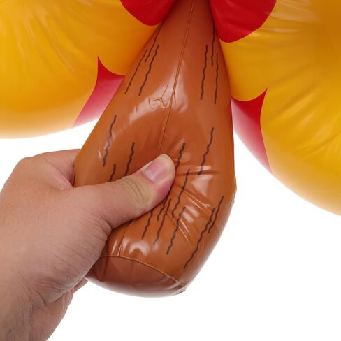 Cabilock 18 Inch Inflatable Campfire Camping Props, Fake Bonfire Party Scene Decoration, Reusable Portable Artificial Inflatable Flame for Indoor and Outdoor Camping Game Props in Kuwait