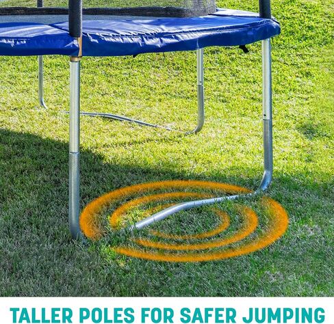 Skywalker Trampolines 12FT 13FT 14FT 15FT 17FT Trampoline with Enclosure, Spring Pad Cover, Heavy Duty Jump Mat in Saudi Arabia