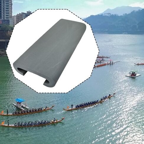 Dragon Boat Seat Pad Flotation Cushion EVA Dragon Boats Saddle for Outdoor Competition Rowing Tools Kayaking, Gray in Saudi Arabia