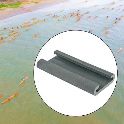 Dragon Boat Seat Pad Flotation Cushion EVA Dragon Boats Saddle for Outdoor Competition Rowing Tools Kayaking, Gray in Saudi Arabia