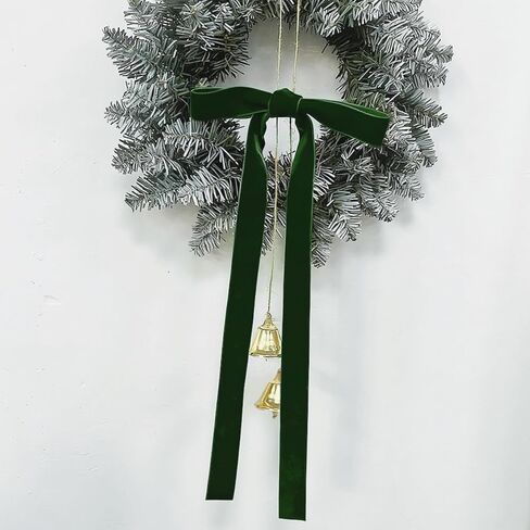 ABBAOWW Red Velvet Ribbon 1/2 بوصة عرض 50 ياردة شريط عيد الميلاد للهدية غلاف زهرة باقة القوس صنع الحرف ديكور المنزل in Kuwait