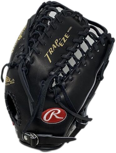 Rawlings Heart of The Hide Black TB24 12.75 Outfield Trapeze Baseball Glove Right Hand Throw in Saudi Arabia