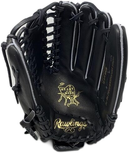 Rawlings Heart of The Hide Black TB24 12.75 Outfield Trapeze Baseball Glove Right Hand Throw in Saudi Arabia