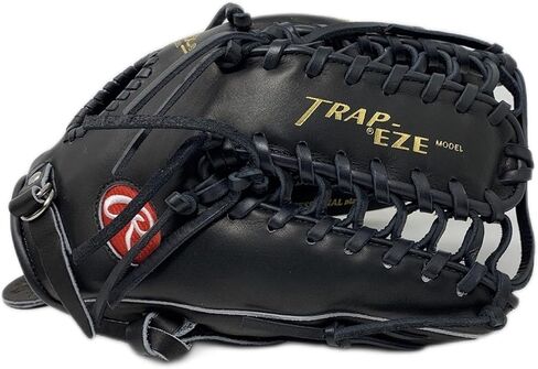 Rawlings Heart of The Hide Black TB24 12.75 Outfield Trapeze Baseball Glove Right Hand Throw in Saudi Arabia