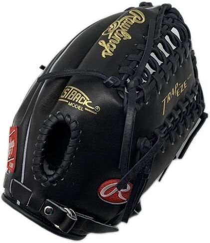 Rawlings Heart of The Hide Black TB24 12.75 Outfield Trapeze Baseball Glove Right Hand Throw in Saudi Arabia
