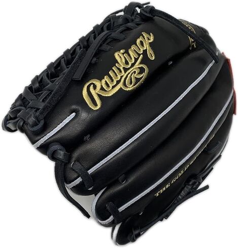 Rawlings Heart of The Hide Black TB24 12.75 Outfield Trapeze Baseball Glove Right Hand Throw in Saudi Arabia