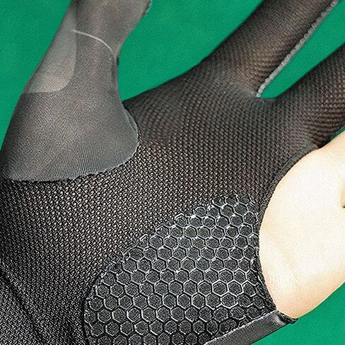 1 Pcs Left Hand 3 Finger Non-Slip Billiards Gloves for Snooker Gloves Suitable for Men and Women in Saudi Arabia