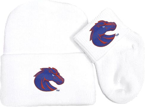 Boise State Broncos Newborn Baby Knit Cap and Socks Set in Saudi Arabia