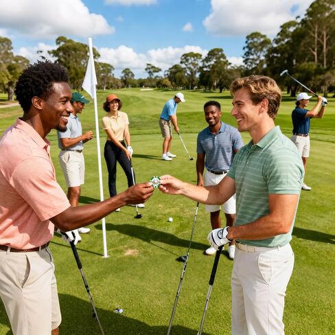 رقائق البوكر الخزفية المخصصة، تصميم شخصي ليالي الكازينو، ألعاب البوكر المنزلية، هدايا حفلات الجولف، شعار/نص/صورة قابلة للتخصيص، حزمة من 25-1000 in Kuwait