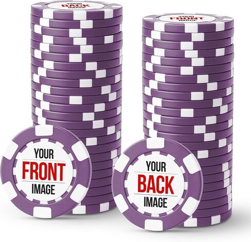 Custom Poker Chips | Custom Poker Chip Sets of 50, 100, 200 or 500 | Personalized Poker Chips | Custom Poker Chips with Logo in Saudi Arabia