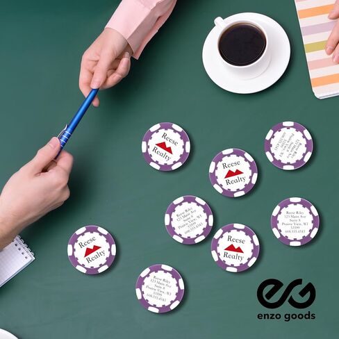 Custom Poker Chips | Custom Poker Chip Sets of 50, 100, 200 or 500 | Personalized Poker Chips | Custom Poker Chips with Logo in Saudi Arabia