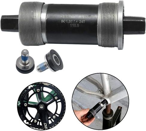 Square Taper JIS Bottom Bracket 68 X110mm/123mm/127mm for Mountain Bike Replace BB-UN26 (68 x 110mm) in Saudi Arabia