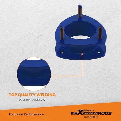 maXpeedingrods 3.5" Front & 2.5" Rear Leveling Kit for Ford Expedition 2003-2018, for Lincoln Navigator 2WD/4WD, SUV Lift Strut Spacers, Gray in Saudi Arabia