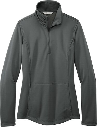 Port Authority Women's Smooth-Fleece Quarter-Zip Pullover in Saudi Arabia