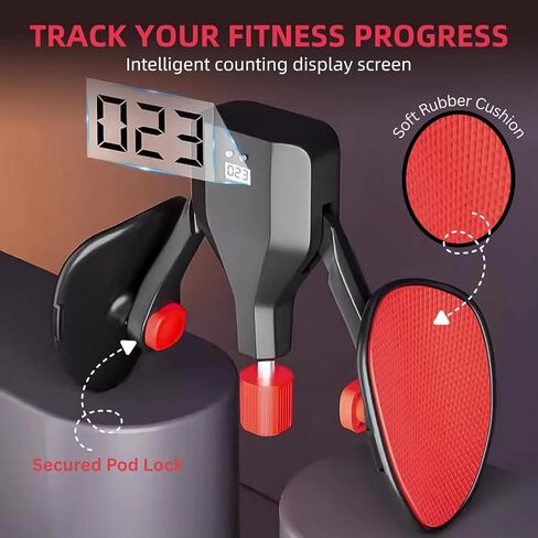 Thigh Master Exercise Equipment for Women & Men – Inner Thigh Exerciser, Leg, Arm & Chest Workout Machine, Compact Fitness Equipment for Home Gym, Portable Body Toning Resistance Trainer in Saudi Arabia