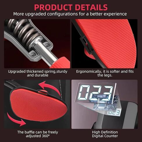 Thigh Master Exercise Equipment for Women & Men – Inner Thigh Exerciser, Leg, Arm & Chest Workout Machine, Compact Fitness Equipment for Home Gym, Portable Body Toning Resistance Trainer in Saudi Arabia