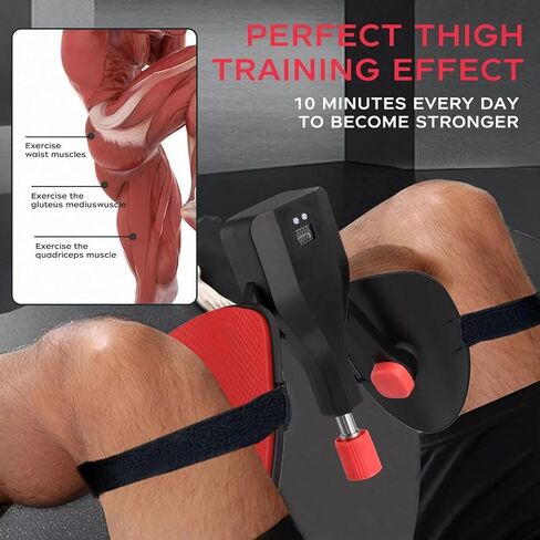 Thigh Master Exercise Equipment for Women & Men – Inner Thigh Exerciser, Leg, Arm & Chest Workout Machine, Compact Fitness Equipment for Home Gym, Portable Body Toning Resistance Trainer in Saudi Arabia
