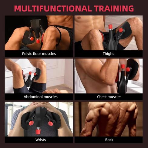 Thigh Master Exercise Equipment for Women & Men – Inner Thigh Exerciser, Leg, Arm & Chest Workout Machine, Compact Fitness Equipment for Home Gym, Portable Body Toning Resistance Trainer in Saudi Arabia