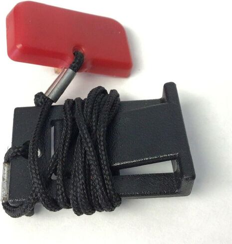 H.F Exchange Magnetic Safety Key Lanyard - Emergency Stop Key with Braided Cord & Clip P/N 1000105094 - Safety Switch Assembly Replacement Key for Treadmill - Works with Livestrong LS8.0T in Saudi Arabia