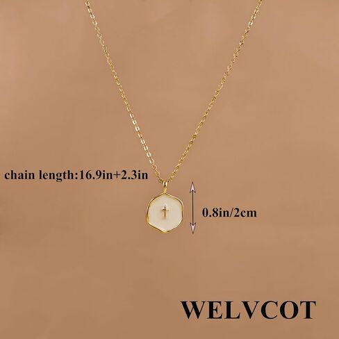Cross Necklace for Women,Double Cross Necklace Gold Plated Cross Necklaces for Women Trendy Dainty 14K Gold Cross Pendant Necklace Simple Cute Choker Necklace Gold Charm Necklace for Women Jewelry in Saudi Arabia
