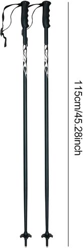 Generic 2 Pieces Ski Poles for Men Women Comfortable Gripping Portable Hiking Poles Walking Sticks for Hiking Skiing Outdoor Camping in Saudi Arabia
