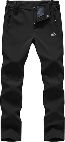 TBMPOY Women's Ski Snow Pants Waterproof Windproof Fleece Lined Warm Hiking Insulated Softshell Cargo Pant 4 Pockets in Saudi Arabia
