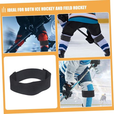 BESTonZON 2pcs Elastic Hockey Shin Guards Adjustable Straps for Women Men Field Hockey Shin Guard Sleeves for Sports Protection in Saudi Arabia