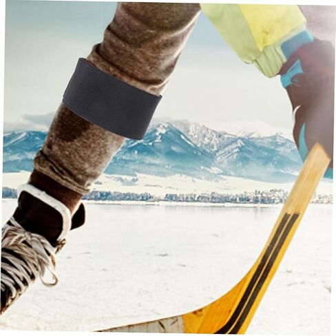 VICASKY 2pcs Elastic Shin Guard Straps for Hockey Design for Adults Youth for Ice Hockey Skating in Saudi Arabia