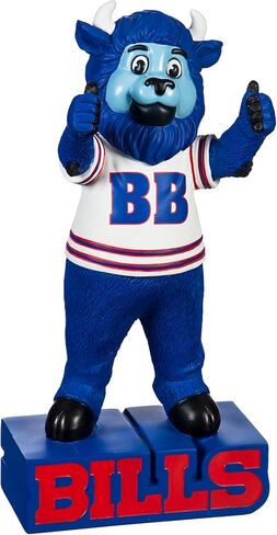 Team Sports America NFL Buffalo Bills Fun Colorful Mascot Statue 12 Inches Tall in Saudi Arabia