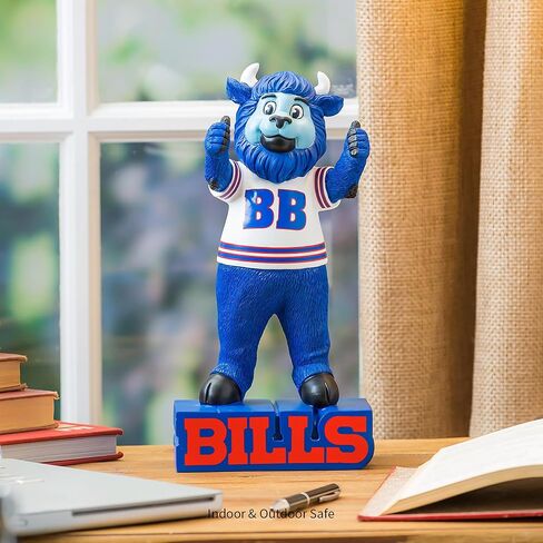 Team Sports America NFL Buffalo Bills Fun Colorful Mascot Statue 12 Inches Tall in Saudi Arabia