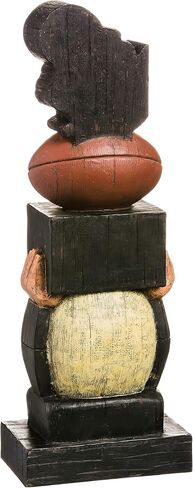 Team Sports America New Orleans Saints Vintage NFL Tiki Totem Statue in Saudi Arabia