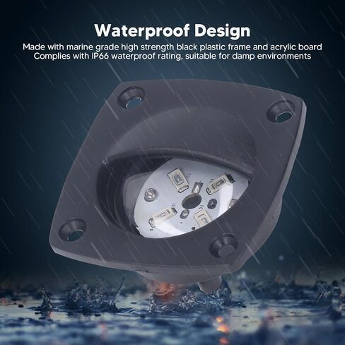 LED Aisle Light 10 to 24V Super Bright RV Interior Lighting IP66 LED Step Lamp for RV Ship Boat Deck Walkway (White Light) in Saudi Arabia
