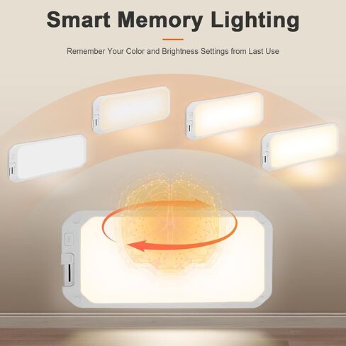 8 Pack RV Lights Interior 1200LM，3 Color 12V RV LED Lights Interior with Remote Control, 3000-6500K Dimmable RV Interior Lighting RV Ceiling Light for RV/Camper/Trailer/Boat in Saudi Arabia