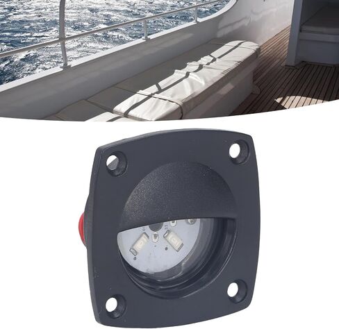 LED Aisle Light 10 to 24V Super Bright RV Interior Lighting IP66 LED Step Lamp for RV Ship Boat Deck Walkway (White Light) in Saudi Arabia