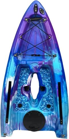 Low Rider Solo Kayak - خفيف الوزن ونموذجي، متوافق مع محرك Turbo Fin، تخزين جيد جاف، مقعد سريع الجفاف، الصيد والاستخدام الترفيهي، هيكل ثابت، تصميم صديق لسيارات الدفع الرباعي in Saudi Arabia
