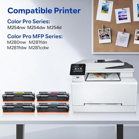 201A Black Toner Cartridge Replacement for HP 201A CF400A Compatible for Color Pro M252dw, M252n; Color Pro MFP M277c6 M277dw M277n Printer Ink (1 Pack) in Saudi Arabia