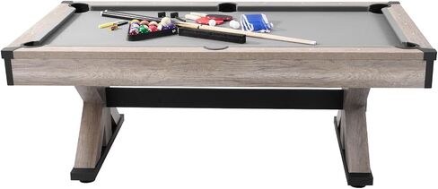 VEVOR 7ft 3-in-1 Multi Game Table with Dining, Pool, and Tennis Table, for Family Game Room Adults, Includes Full Set of Accessories, in Saudi Arabia