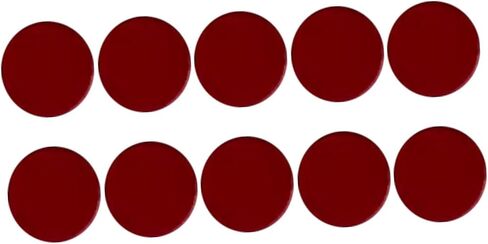 10Pcs Pool Cue Tip Pads Ferrule Pads Acrylic Repair Part Spare Part 0.55inch Replacement Billiards Accessory for Competition in Saudi Arabia