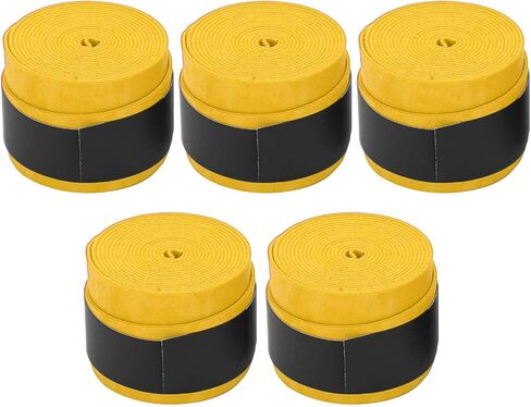 5Pcs Frosted Breathable Handle Overgrip for Badminton Racket, NonSticky Tennis Grip Tape for Squash Game Lover in Saudi Arabia