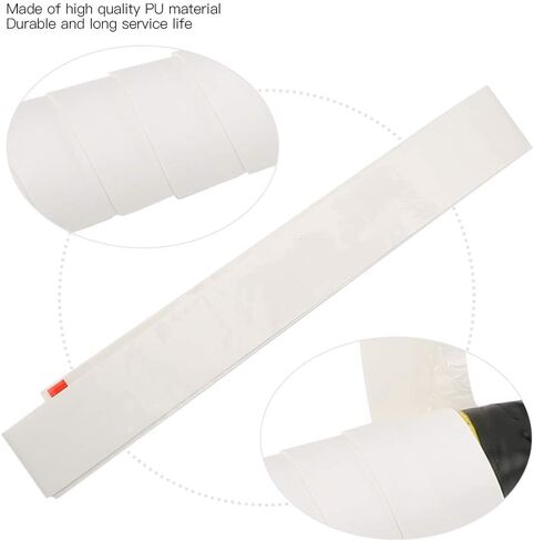 4PCS Children Racket Grip Covered Tape High Adhesion Sweat Absorbing Nonslip Supplies Pink White PU 115cm in Saudi Arabia