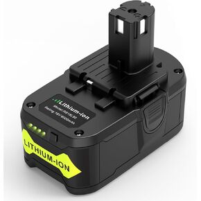 6 حزم RB18L50 18V 6000MAH بطارية الليثيوم متوافقة مع RYOBI 18V BPL-1815 BPL-1820G BPL1820 BPL18151 P102 P103 in Kuwait