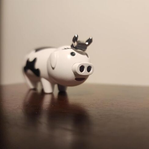 Cute Funny Lighter, Great Gag Gift Soft Flame Refillable Butane Novelty Adjustable Lucky Novelty Unique Lighter No Butane Included (Blue Pig) in Saudi Arabia