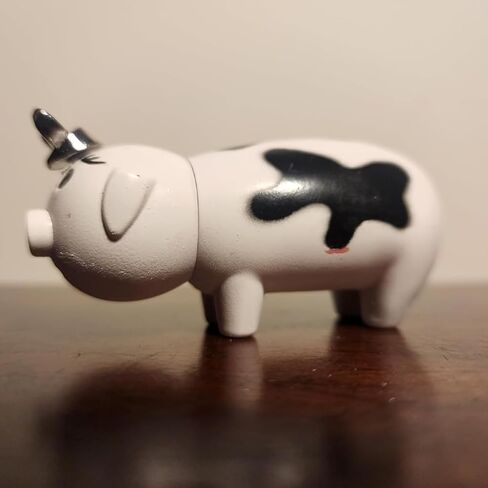 Cute Funny Lighter, Great Gag Gift Soft Flame Refillable Butane Novelty Adjustable Lucky Novelty Unique Lighter No Butane Included (Blue Pig) in Saudi Arabia