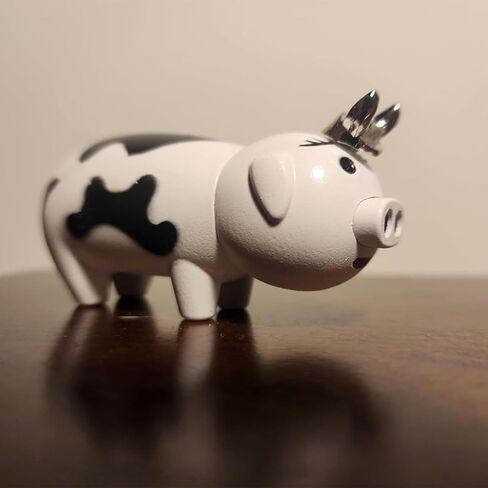 Cute Funny Lighter, Great Gag Gift Soft Flame Refillable Butane Novelty Adjustable Lucky Novelty Unique Lighter No Butane Included (Blue Pig) in Saudi Arabia