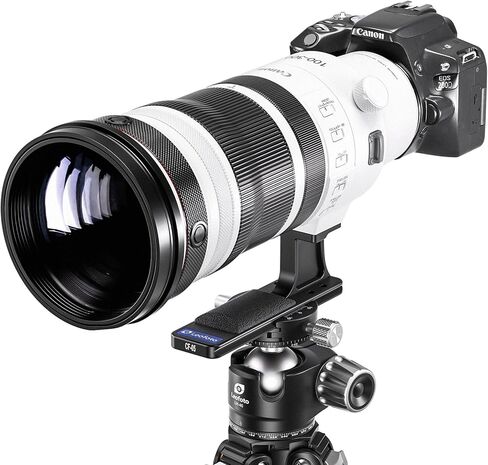 Leofoto CF-07 Replacement Foot, for Canon RF24-105mm F2.8 LIS USM Z, QD Spot, 1/4" and 3/8 Screw Hole, Lightweight and Low Profile, Arca Compatible in Saudi Arabia